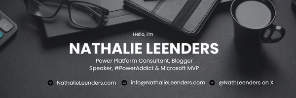 Nathalie Leenders || MVP Bizz Apps 🇳🇱 Profile Banner