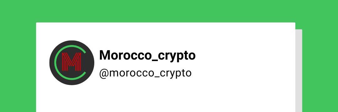 Morocco Crypto🇲🇦 banner