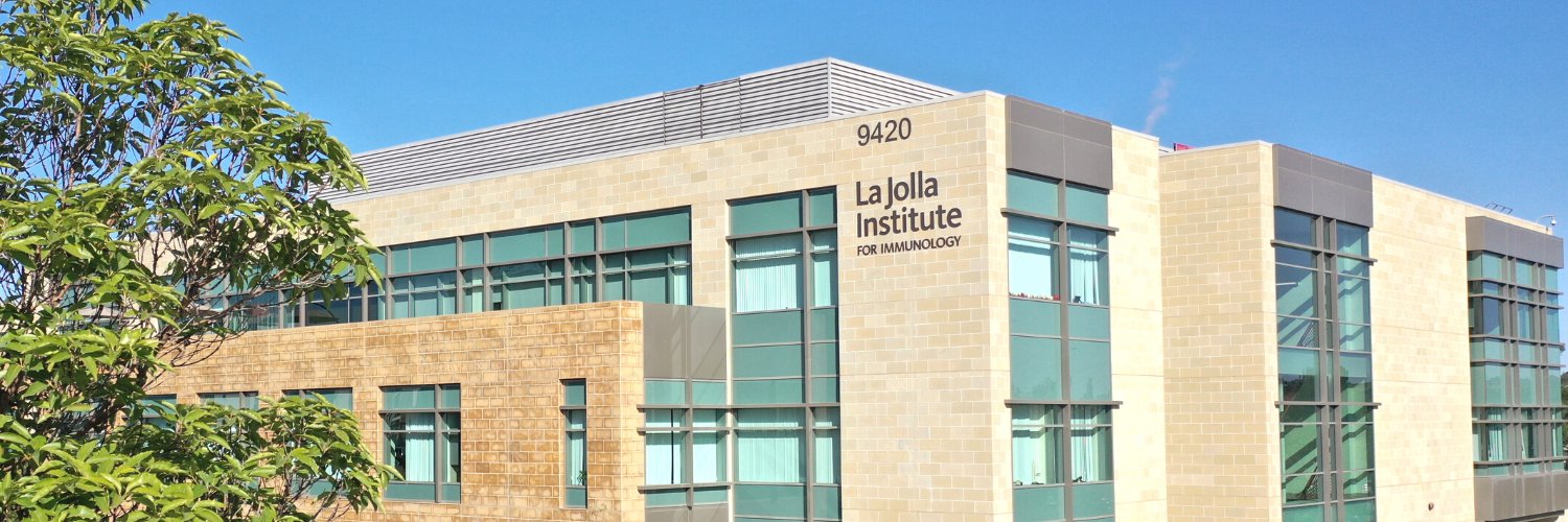 La Jolla Institute's banner