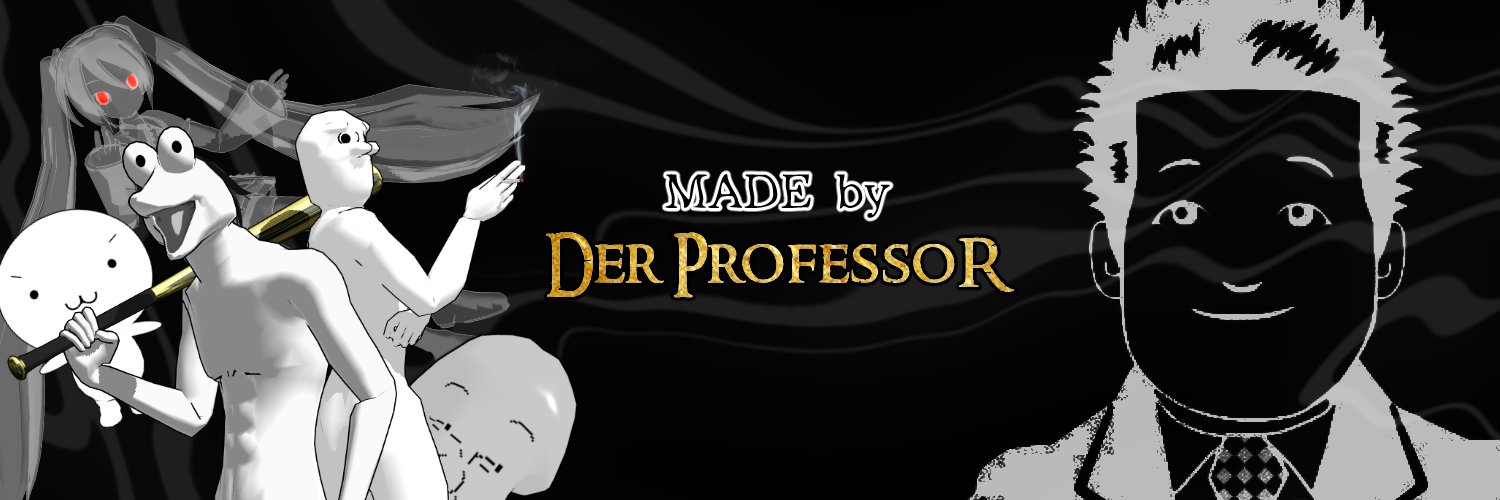Der Professor's banner