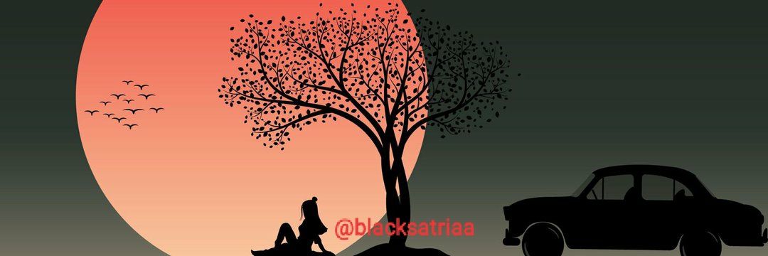 Black Satria banner