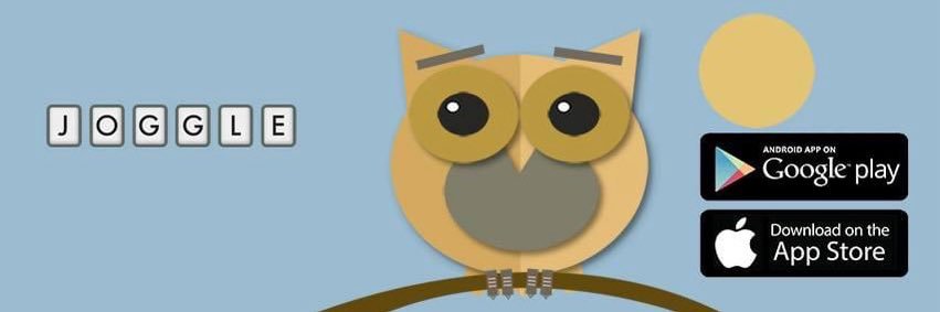 Joggle-puzzle banner