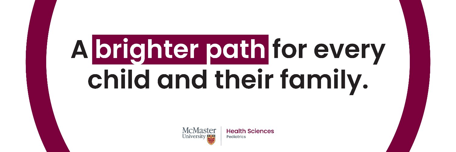 McMaster University Department of Pediatrics's banner