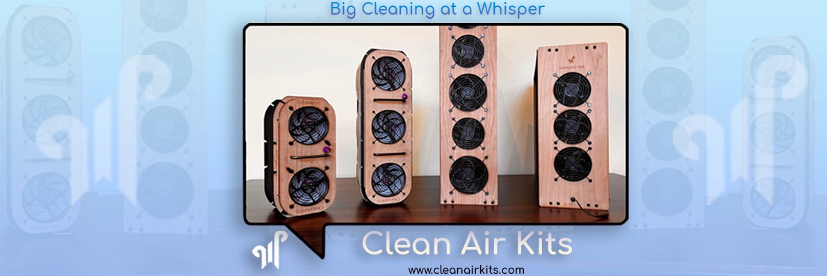 CleanAirKits - Big Cleaning at a Whisper banner