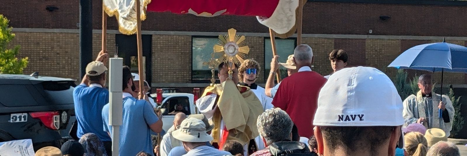 Fr. John Naugle's banner
