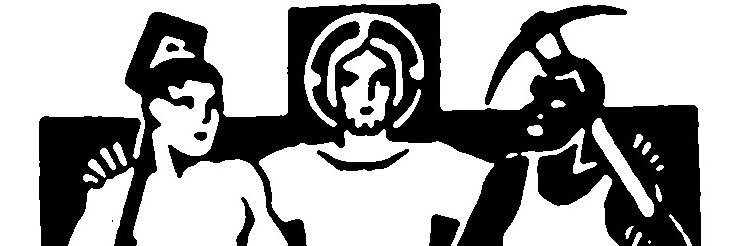Catholic American Socialist's banner
