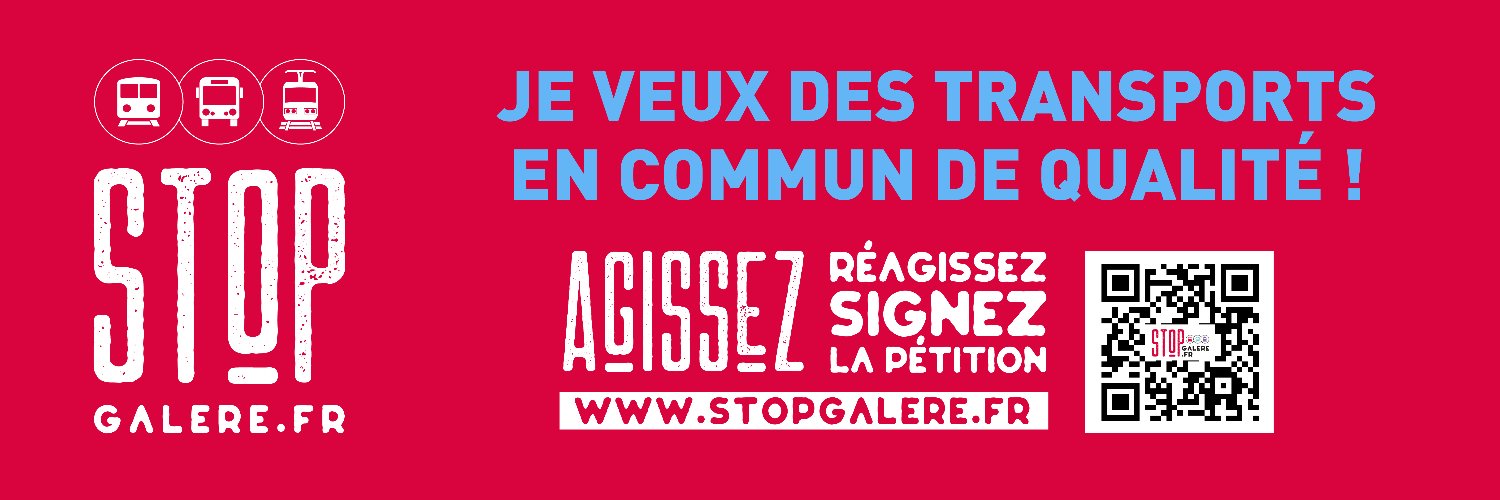 STOP GALÈRE : Transports IDF's banner