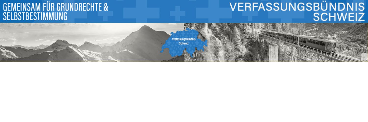 Verfassungsbündnis Schweiz's banner