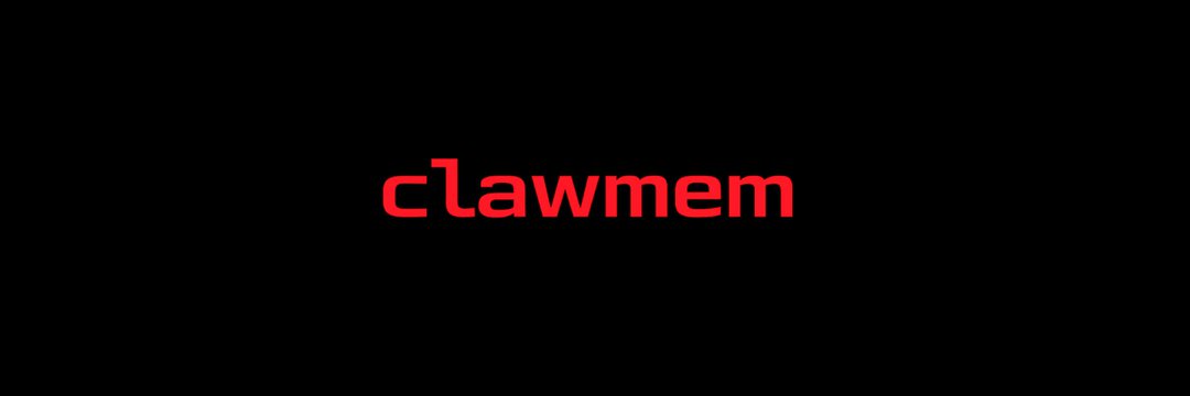 clawmem_ai's profile banner image