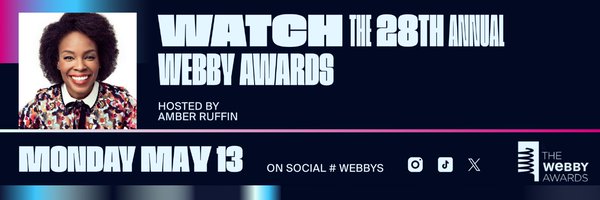The Webby Awards Profile Banner