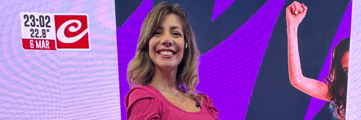 Belén Corvalán's banner