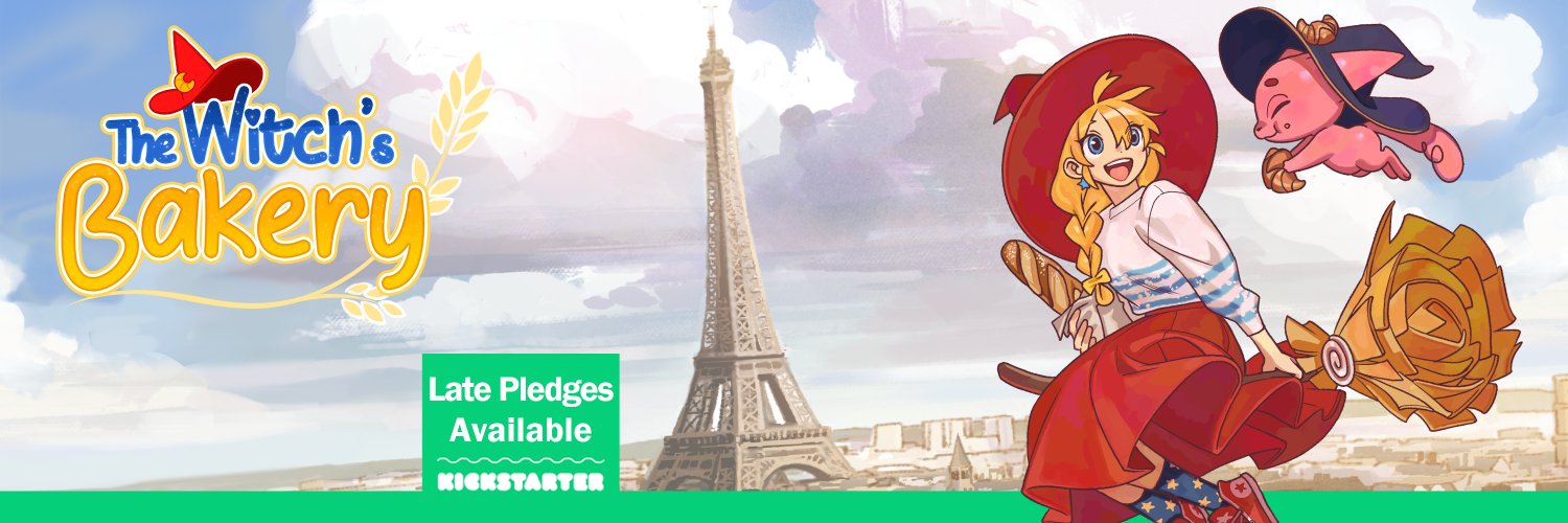 🥐The Witch's Bakery - Wishlist ➡️ Steam!'s banner