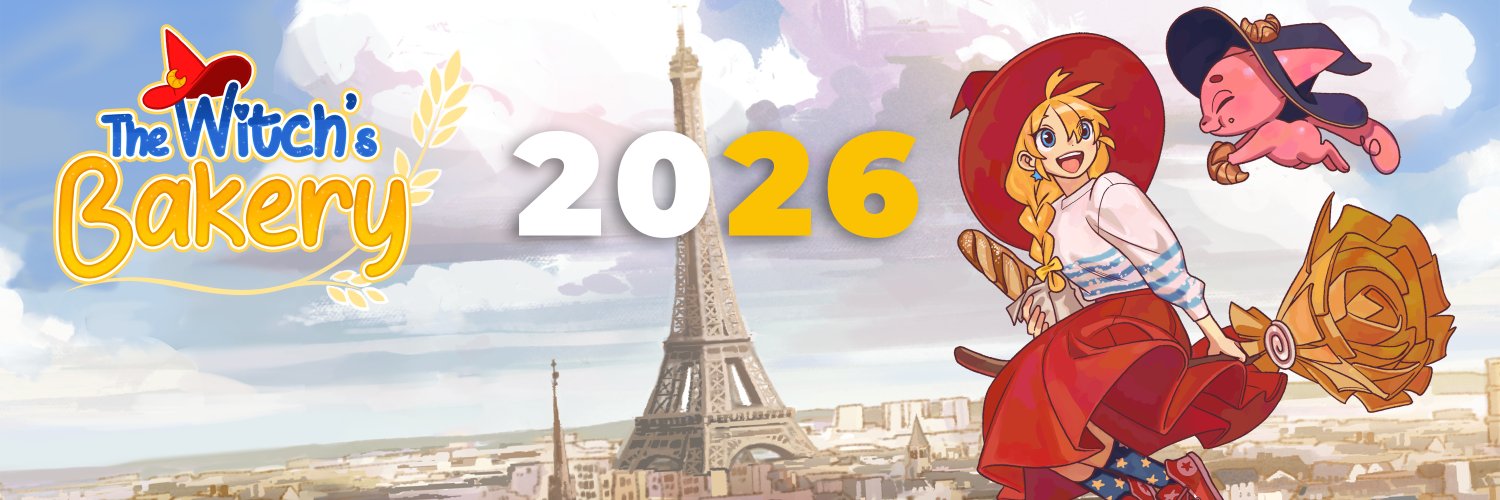 🥐The Witch's Bakery - Steam, Switch, PS5, Xbox! banner