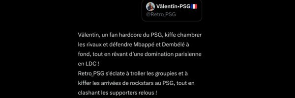 Retro_PSG Profile Banner