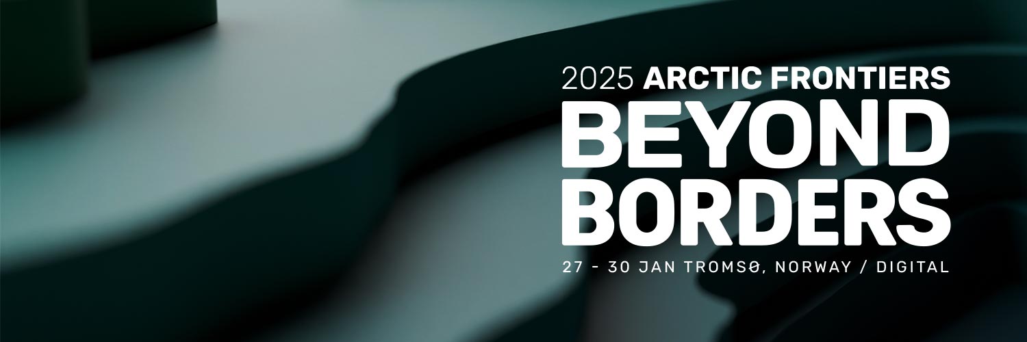 Arctic Frontiers banner
