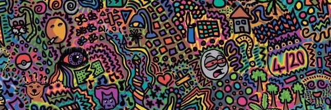Blackened banner