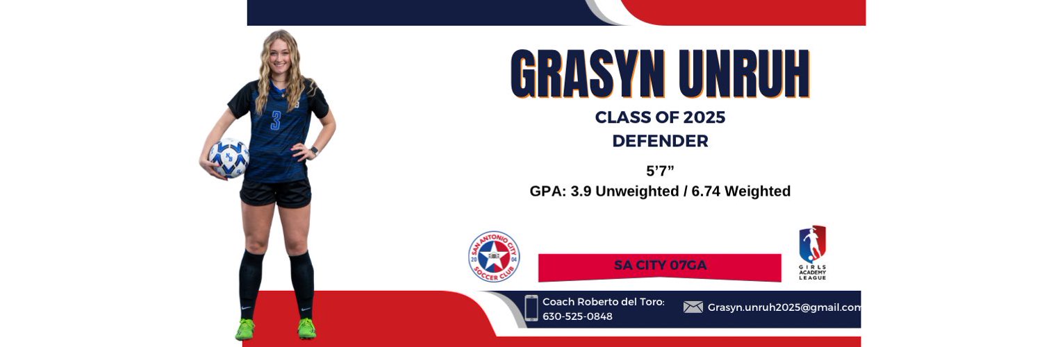 Grasyn Unruh ⚽️ Profile Banner