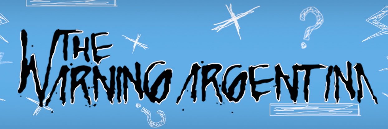The Warning Argentina's banner