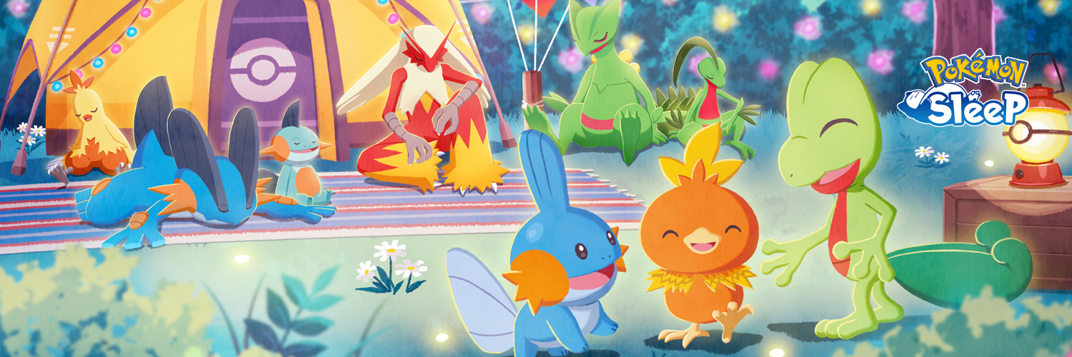 『Pokémon Sleep（ポケモンスリープ）』公式 @2周年！'s banner
