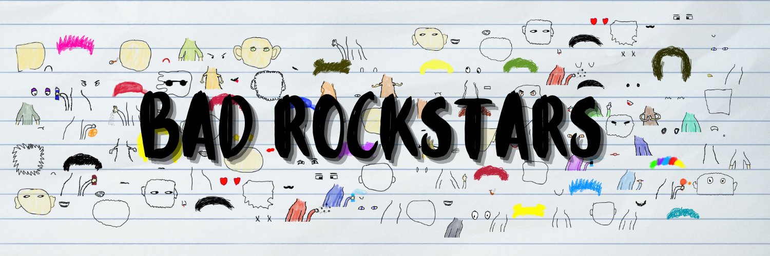 Bad Rockstars by TERRIBLABS banner