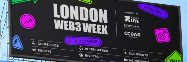 London Web3 Week Profile Banner