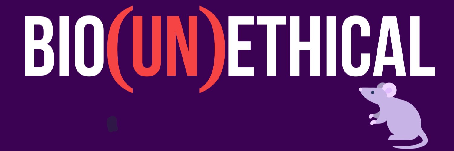 biounethical's profile banner image