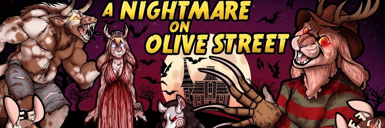 Furry Fiesta - Nightmare on Olive Street banner