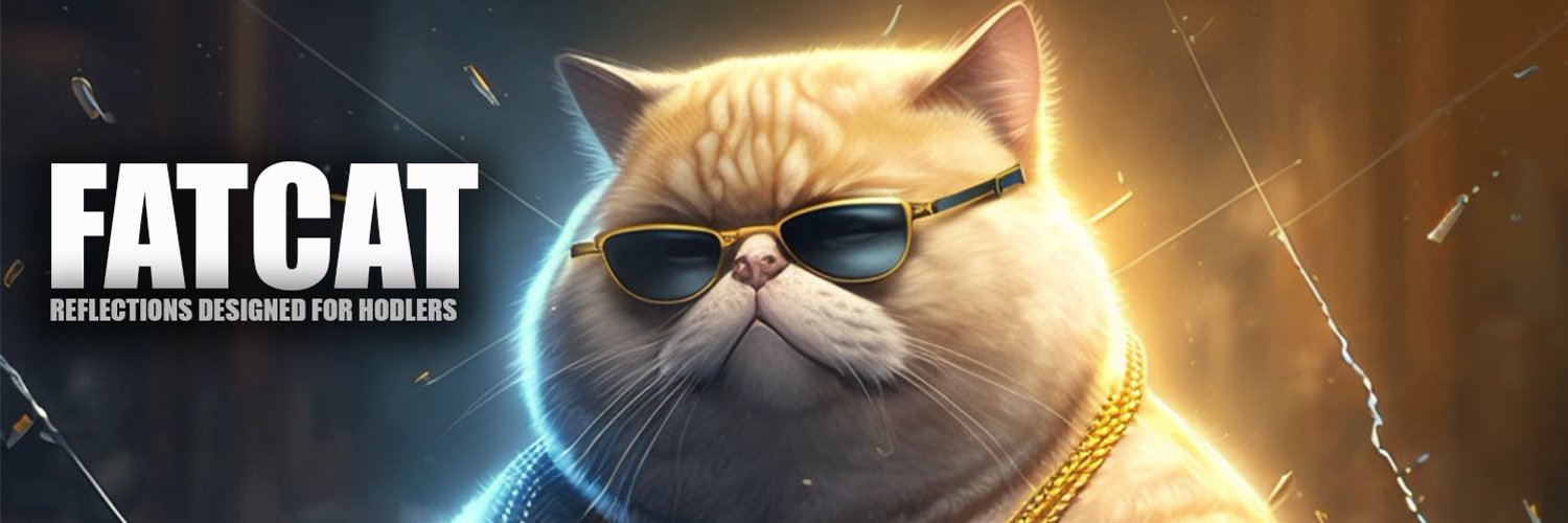 Fat Cat Coin Profile Banner