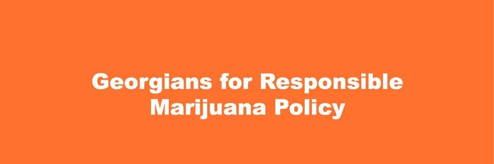 Georgians for Responsible Marijuana Policy's banner