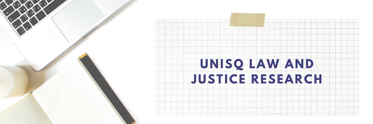 UniSQLawandJusticeResearch banner