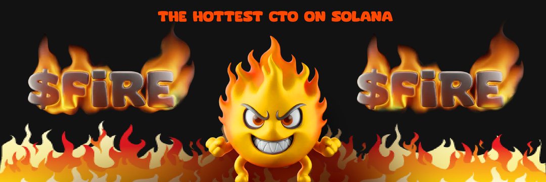 $FIRE Token CTO banner