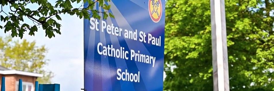 St Peter & St Paul Primary Reception banner