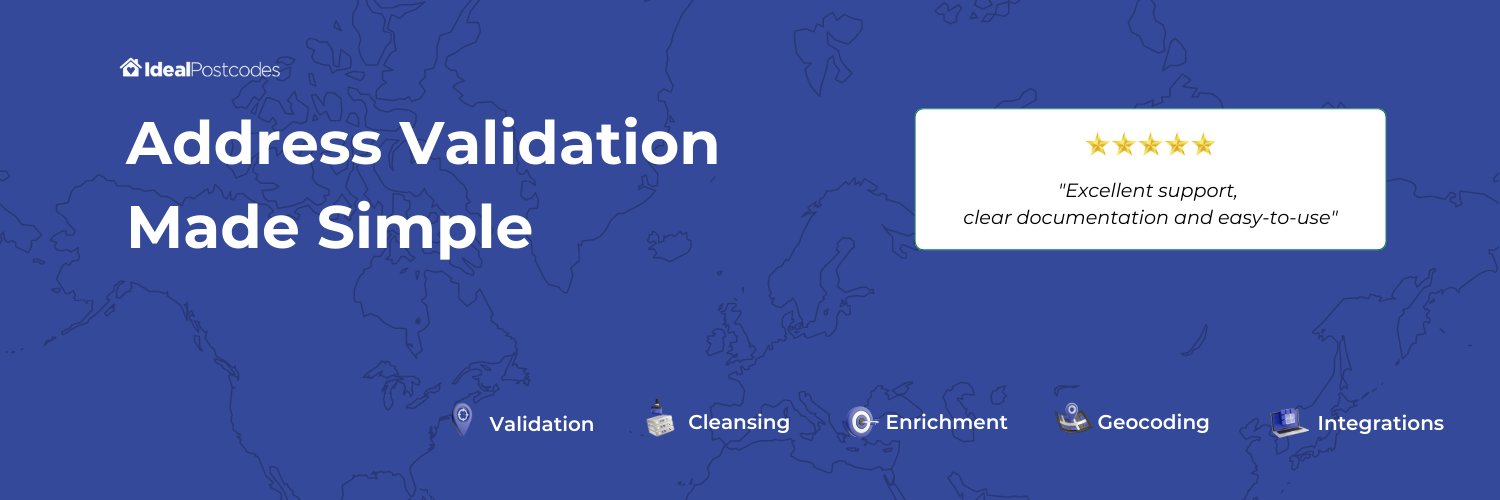 Ideal Postcodes banner