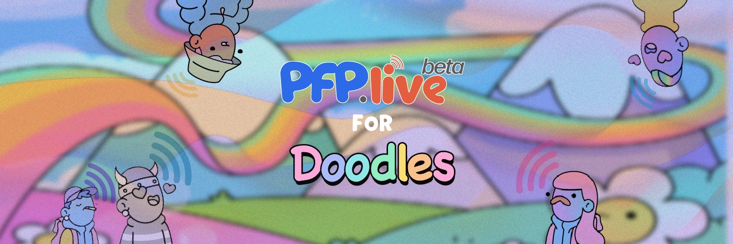 PFP.live - Doodles Bot banner