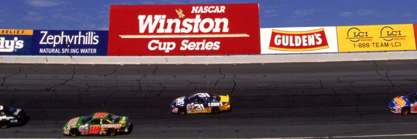 NASCAR Winston Cup Series Standings's banner