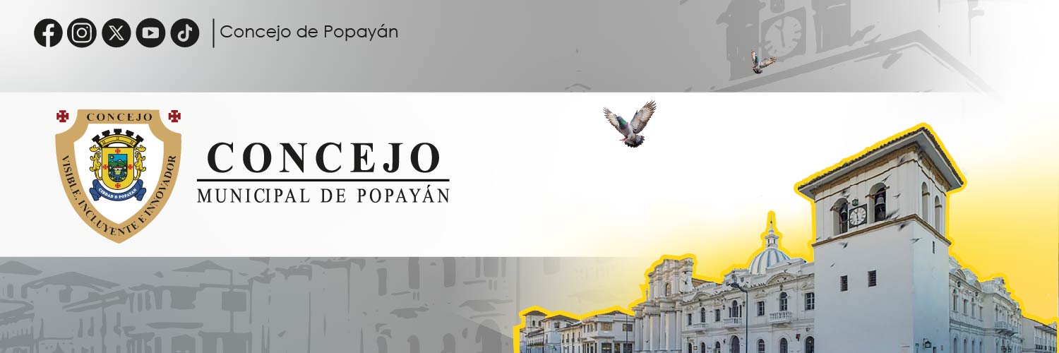 Concejo de Popayán banner