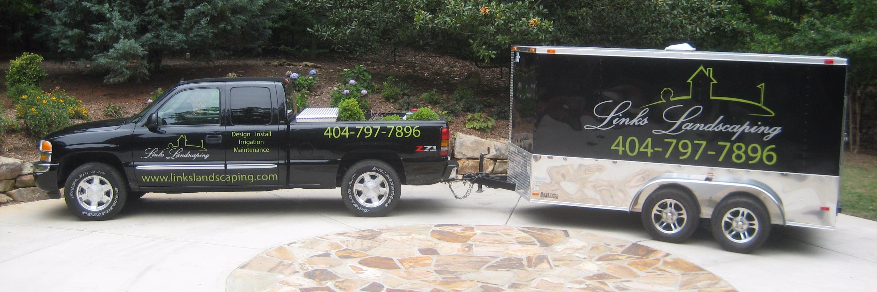 Links Landscaping banner