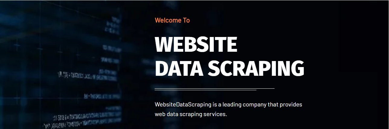 WebsiteDataScraping - #1 Web Scraping Company banner