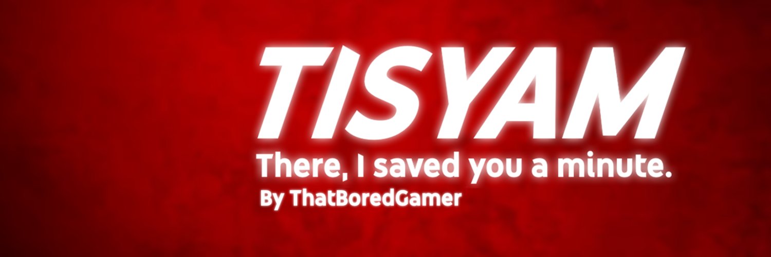 ThatBoredGamer banner