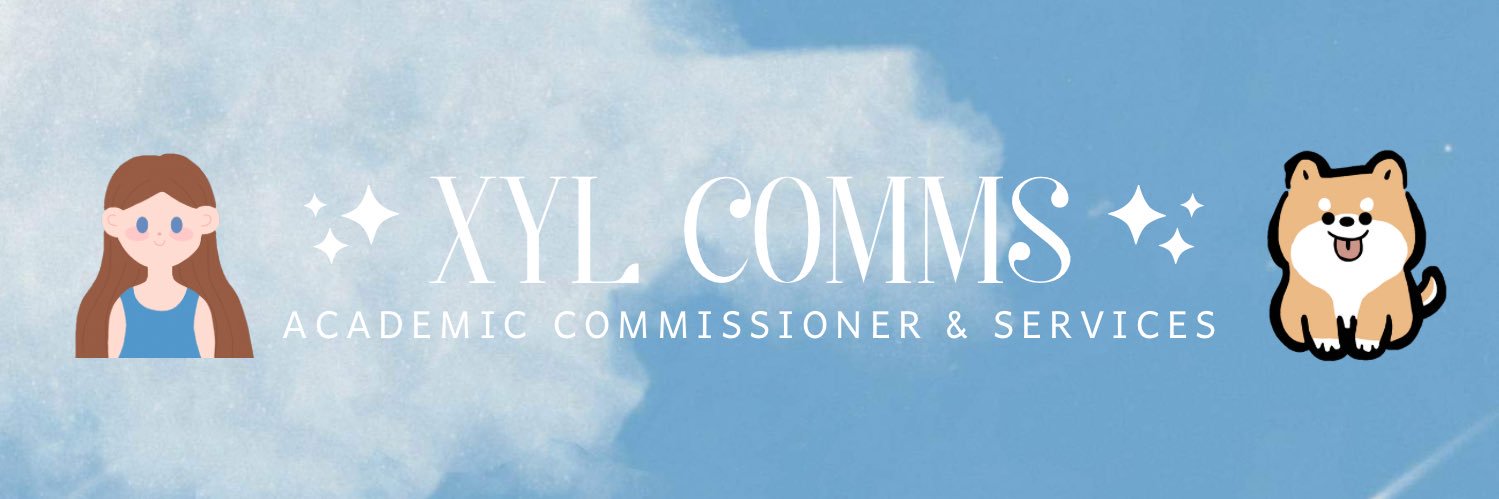 xyl comms — OPEN | academic commissioner banner