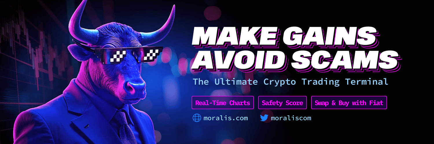 Moralis Token Explorer banner