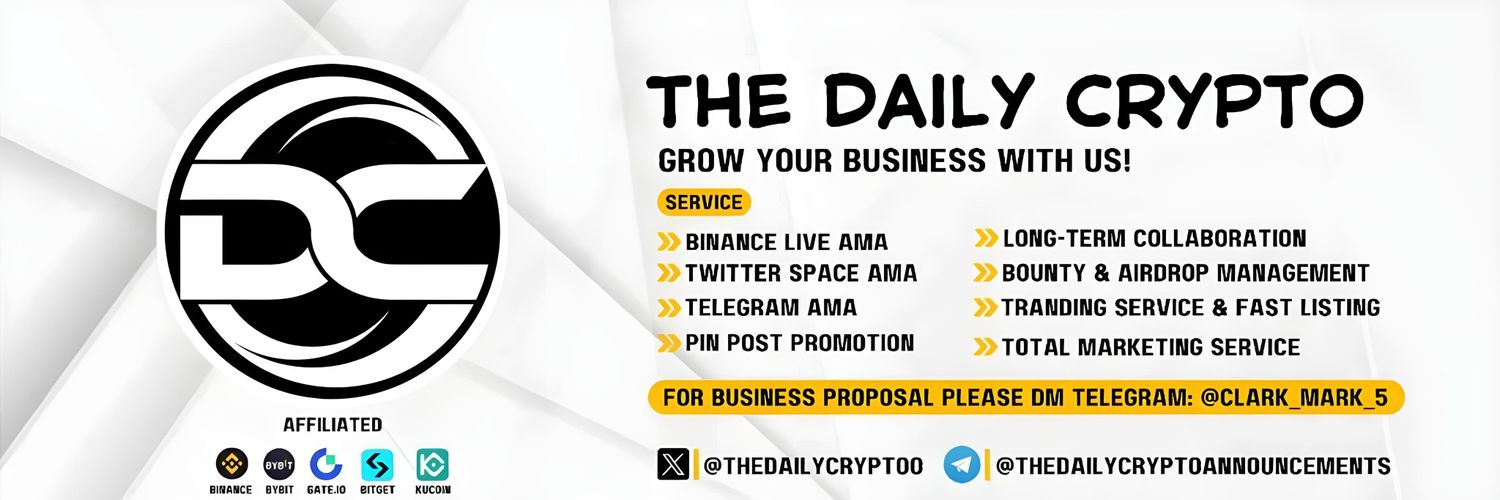 TheDailyCrypto || AMA + SPACE banner