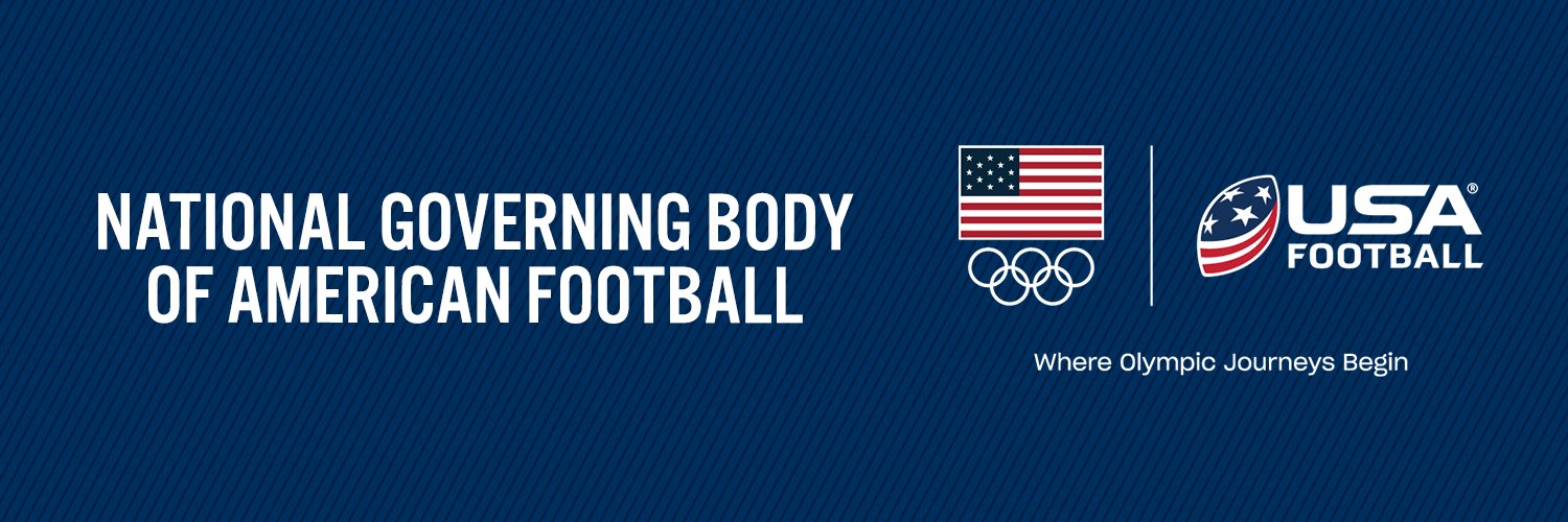 USA Football's banner