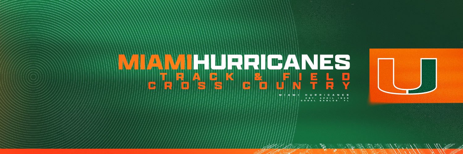 Miami Hurricanes Track & Field/Cross Country's banner
