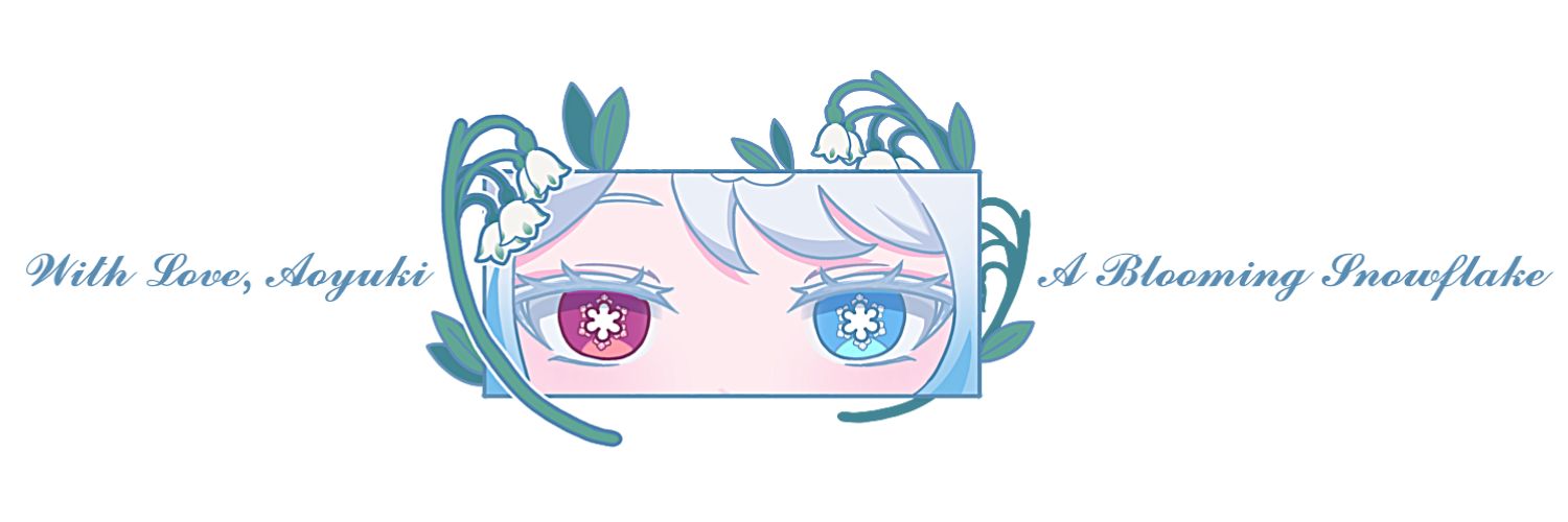 Aoyuki ❄️ GI, HSR, ZZZ, WuWa, Themis Pilot banner