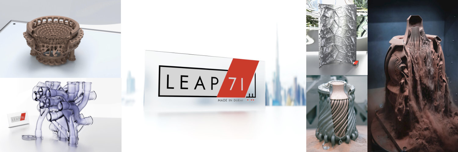 LEAP 71's banner