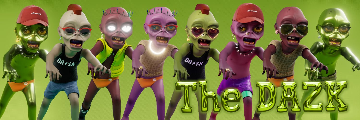 The DAZK 🧟 banner