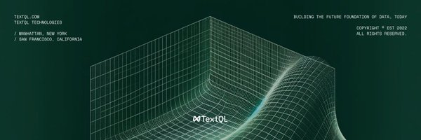 TextQL Profile Banner