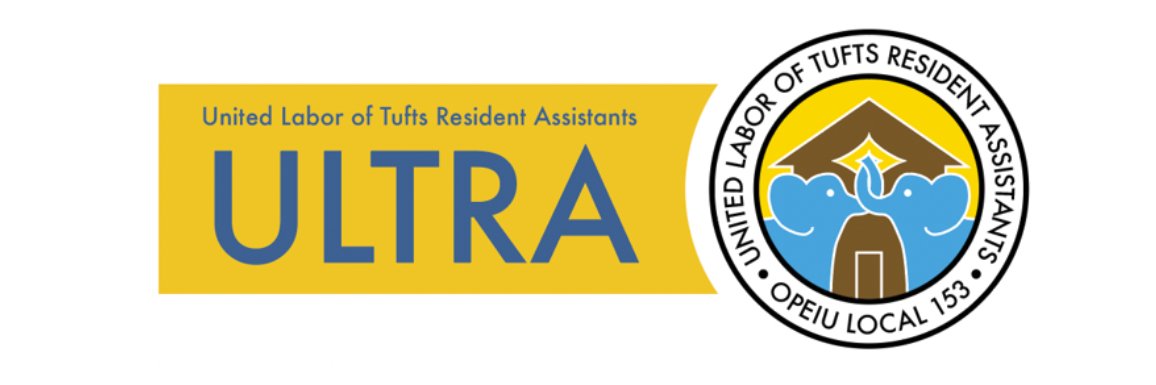 United Labor of Tufts Resident Assistants banner