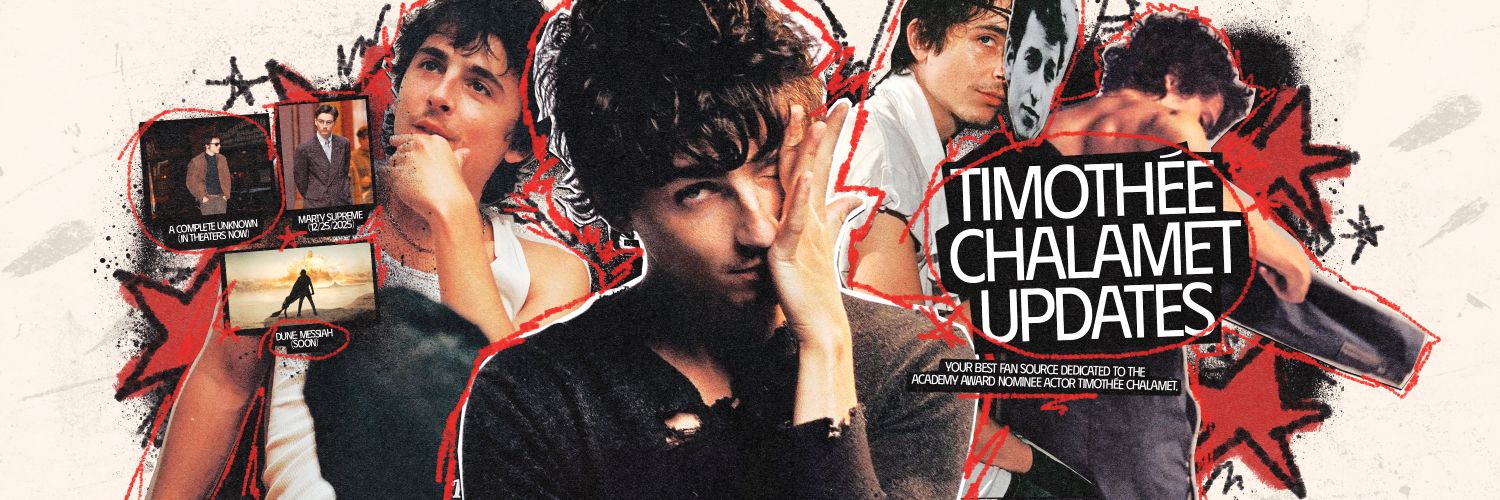 Timothée Chalamet Updates's banner